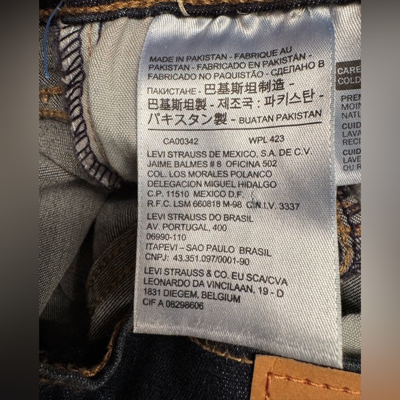 Levi's Women's 710 Super Skinny Jeans - Picture 7 of 10